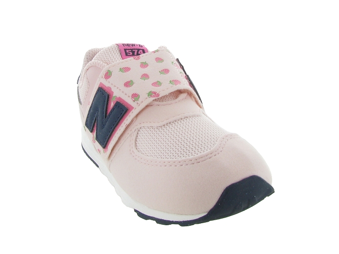 baskets et sneakers -  - bebe fille - Toile  - Rose - New balance5558601_3
