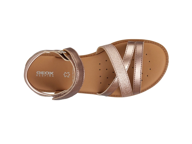 sandales et nu pieds -  - junior fille - Cuir - Rose - Geox5560802_5