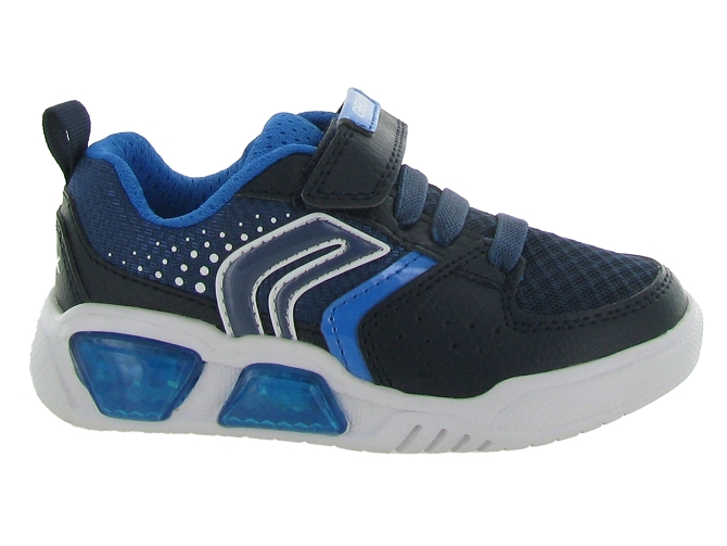 Geox baskets et sneakers j35gva illuminus bleu royal5561301_2