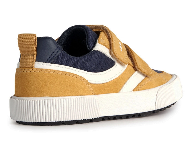 Geox baskets et sneakers j35hlc alphabeet jaune5561901_4