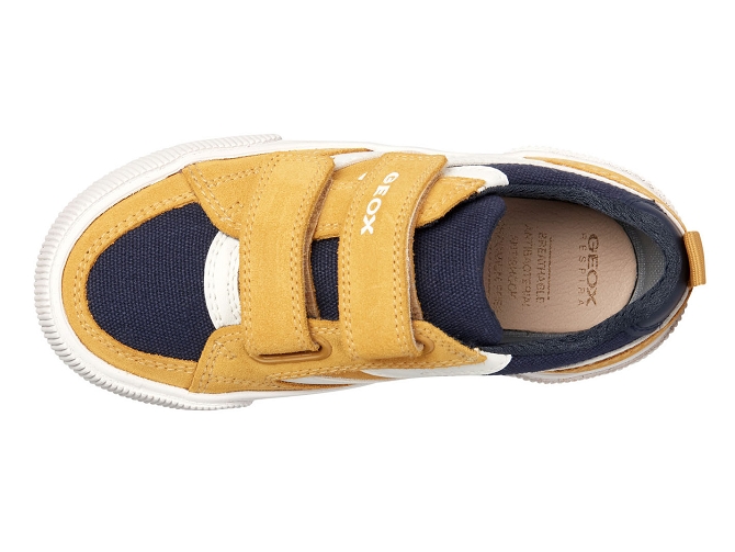 baskets et sneakers -  - junior garcon - Toile  - Jaune - Geox5561901_5