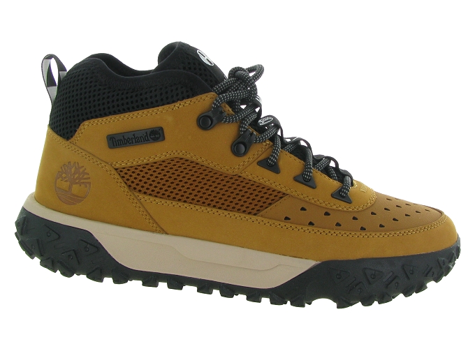 chaussures a lacets - Confort - homme - Cuir - Camel - Timberland5566501_2