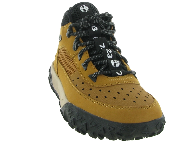 chaussures a lacets - Confort - homme - Cuir - Camel - Timberland5566501_3