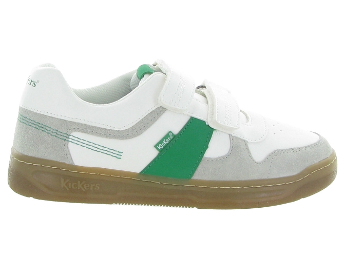 baskets et sneakers -  - bebe garcon - Cuir - Blanc - Kickers5567601_2