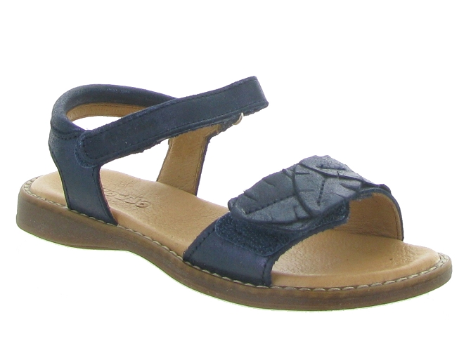 sandales et nu pieds -  - junior fille - Cuir - Bleu - Froddo