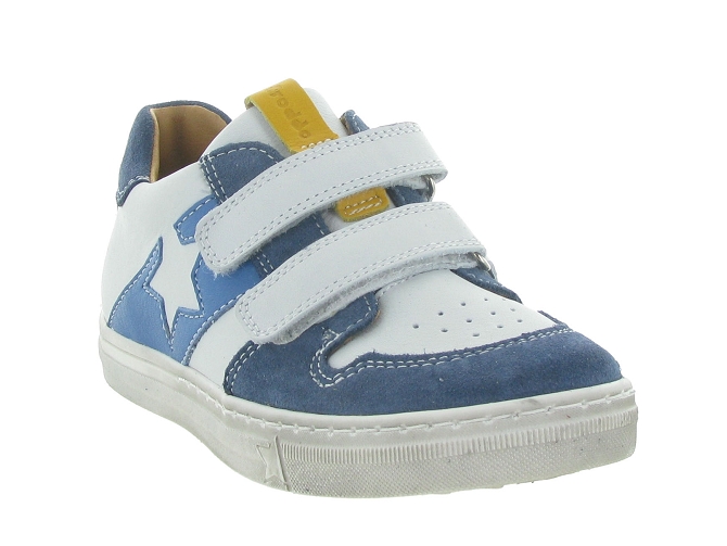 chaussures a scratch - Semelle souple - junior garcon - Cuir - Bleu - Froddo5573101_3