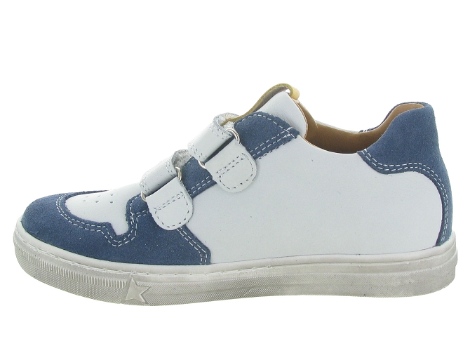 chaussures a scratch - Semelle souple - junior garcon - Cuir - Bleu - Froddo5573101_4