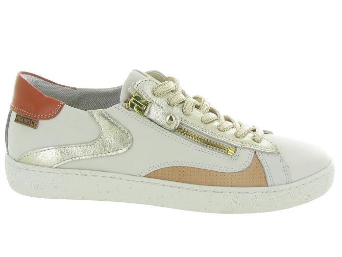 baskets et sneakers - Confort - femme - Cuir - Beige - Pikolinos5576101_2