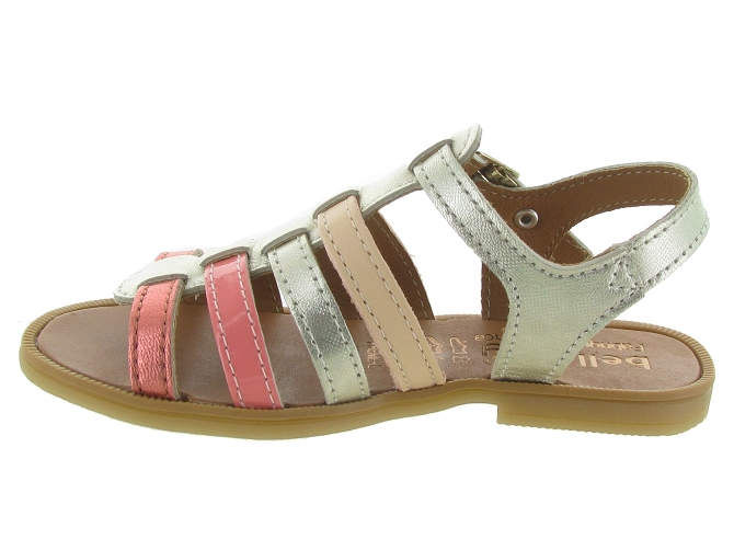 sandales et nu pieds -  - junior fille - Cuir - Rose - Bellamy5581201_4