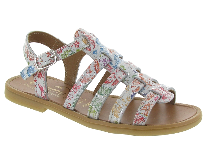 Bellamy sandales et nu pieds tarnac multicolor