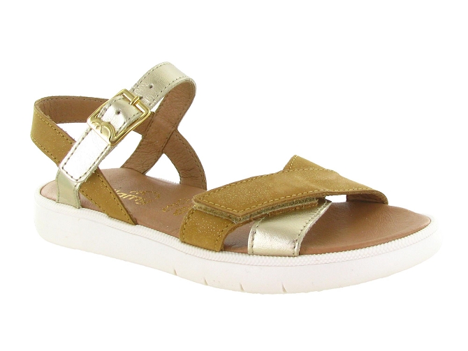 sandales et nu pieds -  - junior fille - Cuir - Camel - Bellamy