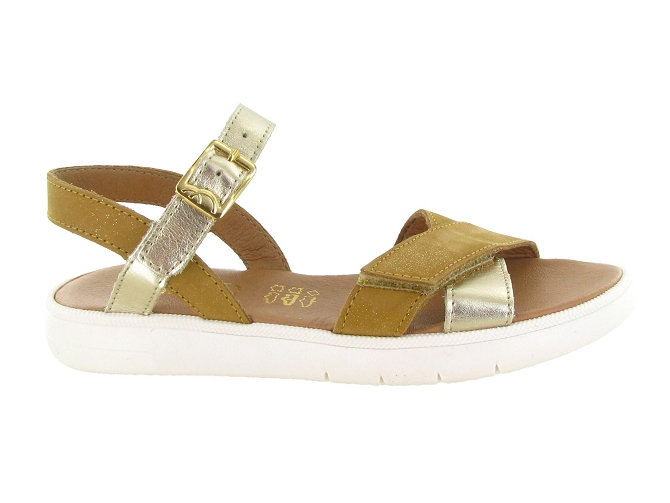 sandales et nu pieds -  - junior fille - Cuir - Camel - Bellamy5581902_2