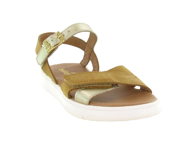 sandales et nu pieds -  - junior fille - Cuir - Camel - Bellamy5581902_3