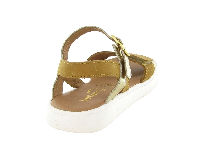 sandales et nu pieds -  - junior fille - Cuir - Camel - Bellamy5581902_5
