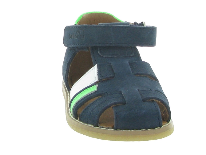 sandales et nu pieds -  - bebe garcon - Cuir - Bleu - Bellamy5582501_3