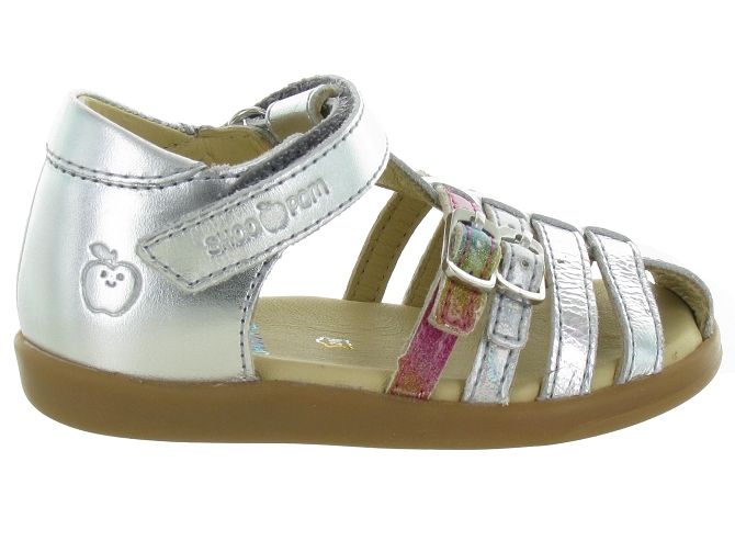 Shoo pom sandales et nu pieds pika spart argent5583601_2