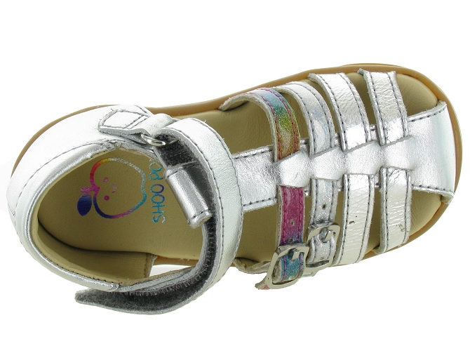 Shoo pom sandales et nu pieds pika spart argent5583601_3