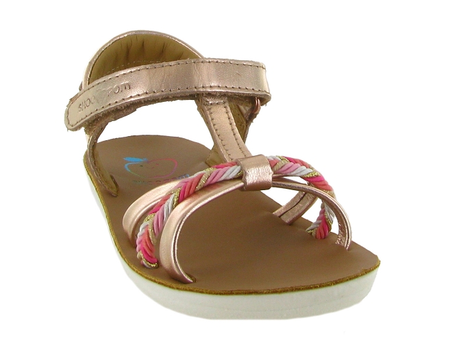 sandales et nu pieds -  - junior fille - Cuir - Rose - Shoo pom5584009_3