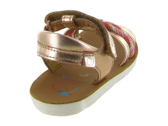 sandales et nu pieds -  - junior fille - Cuir - Rose - Shoo pom5584009_5