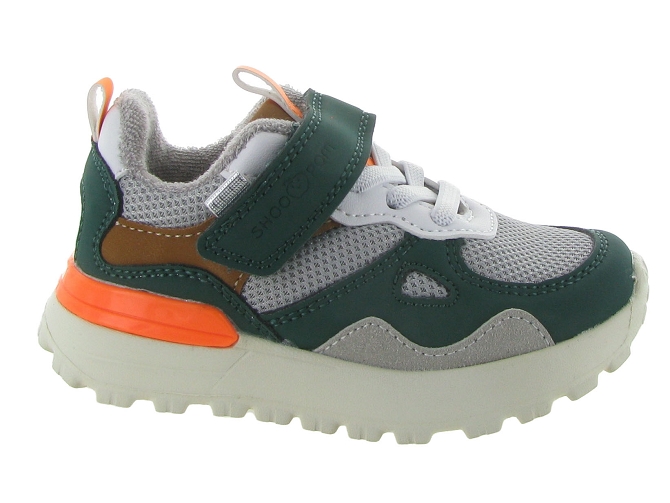 baskets et sneakers -  - junior garcon - Synthétique - Vert - Shoo pom5584701_2