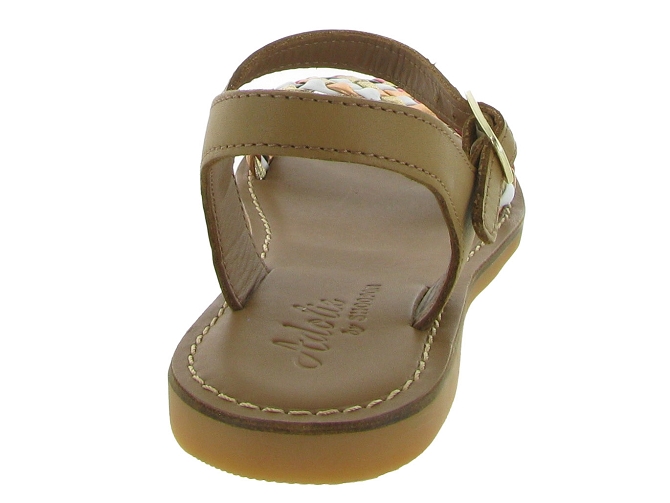 sandales et nu pieds -  - junior fille - Cuir - Marron - Adolie5585001_5