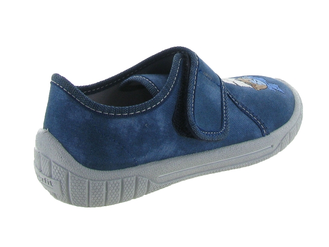 chaussons et pantoufles -  - junior garcon - Toile  - Bleu Marine - Superfit5588001_5