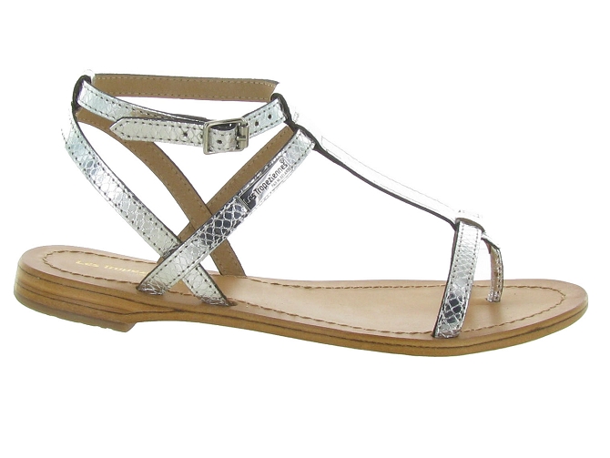 Les tropeziennes nu pieds hilan argent5588701_2