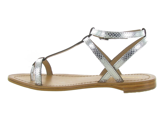 Les tropeziennes nu pieds hilan argent5588701_4