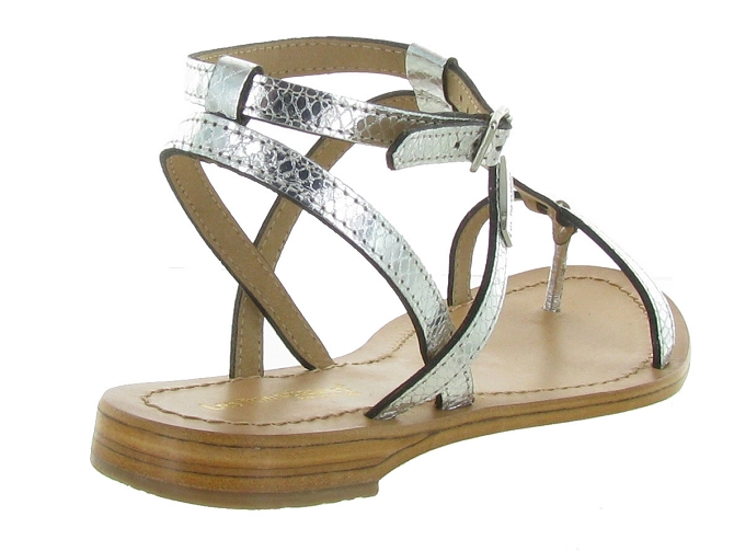 Les tropeziennes nu pieds hilan argent5588701_5