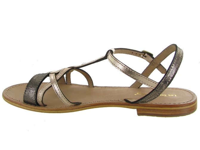 nu pieds - Casual - femme - Cuir - Noir - Les tropeziennes5589201_4