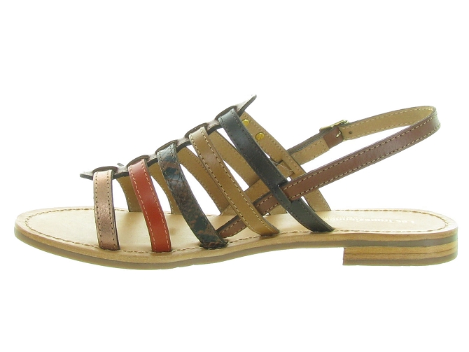 Les tropeziennes nu pieds havagum rouille5589501_4