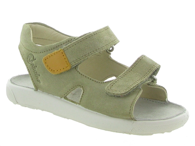 sandales et nu pieds -  - bebe garcon - Cuir - Gris - Naturino