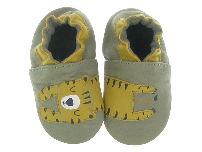Robeez chaussons et pantoufles tiger nap kaki