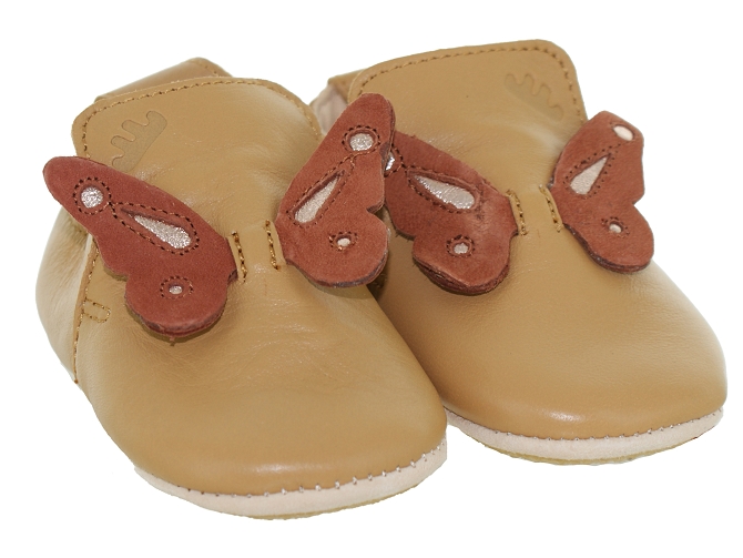 Easy peasy chaussons et pantoufles blublu papillon marron5592801_3