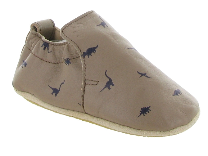 Easy peasy chaussons et pantoufles blublu dino taupe5592901_2