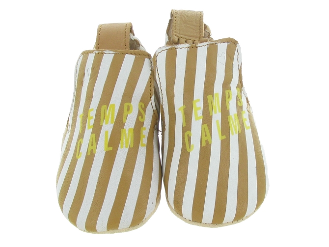 Easy peasy chaussons et pantoufles blublu temps calme jaune