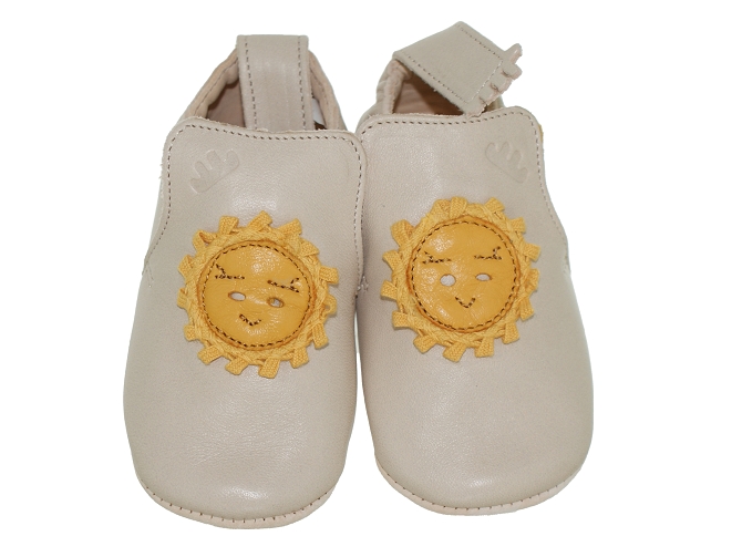 Easy peasy chaussons et pantoufles blublu soleil beige