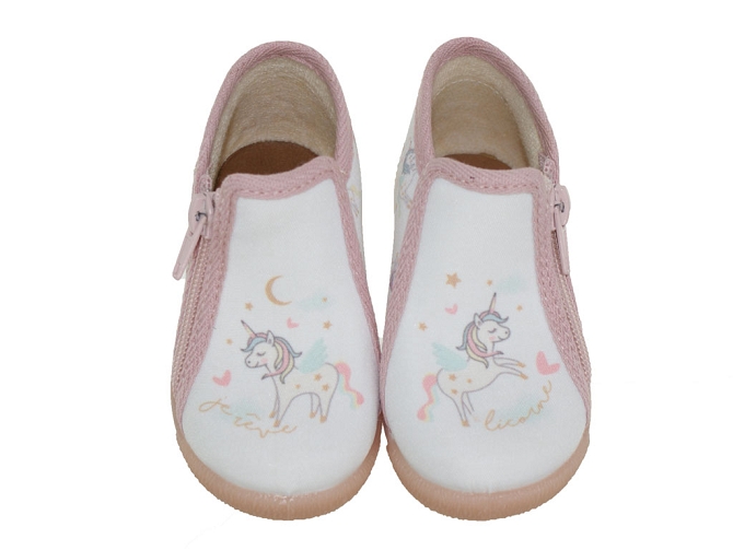 Bellamy chaussons et pantoufles geny blanc