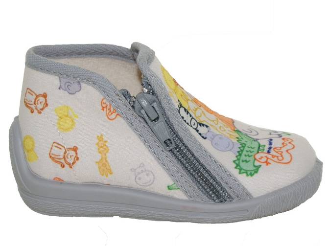 Bellamy chaussons et pantoufles grant ecru5593901_2