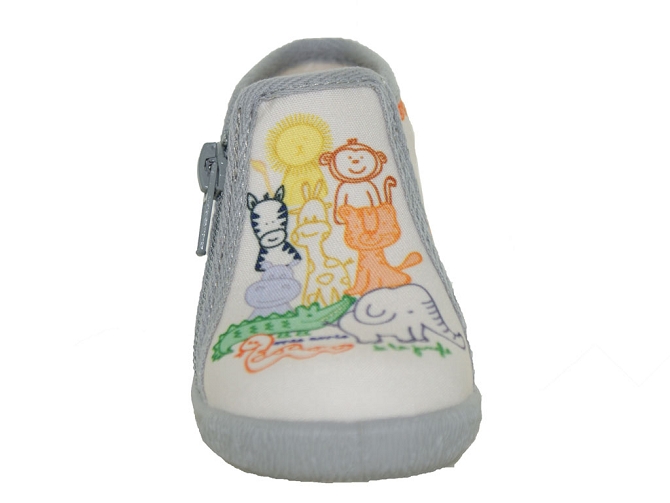 Bellamy chaussons et pantoufles grant ecru5593901_3
