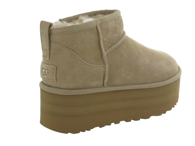 apres ski bottes fourrees - Bottine chaude - femme - Nubuck - Beige - Ugg australia5594706_5