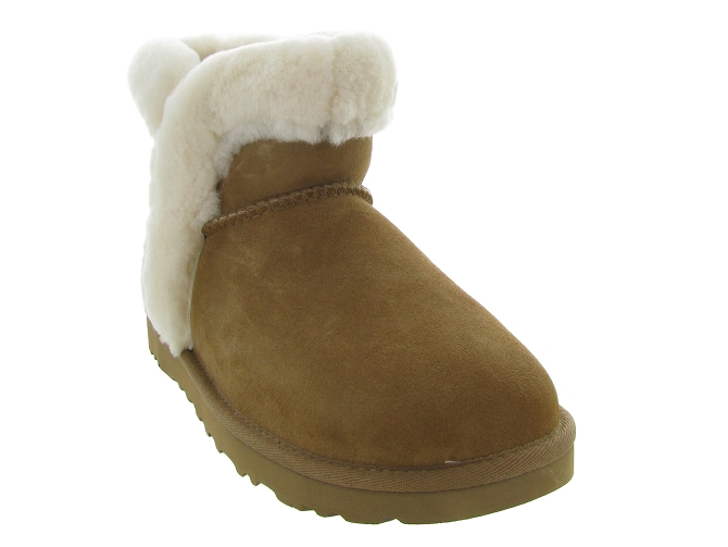 Ugg australia apres ski bottes fourrees classic mini heritage fluff gold5594801_3