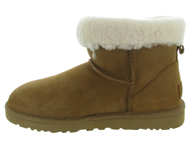 Ugg australia apres ski bottes fourrees classic mini heritage fluff gold5594801_4