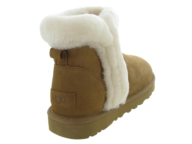Ugg australia apres ski bottes fourrees classic mini heritage fluff gold5594801_5