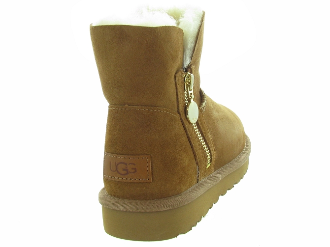 Ugg australia apres ski bottes fourrees bailey zip mini gold5595102_6