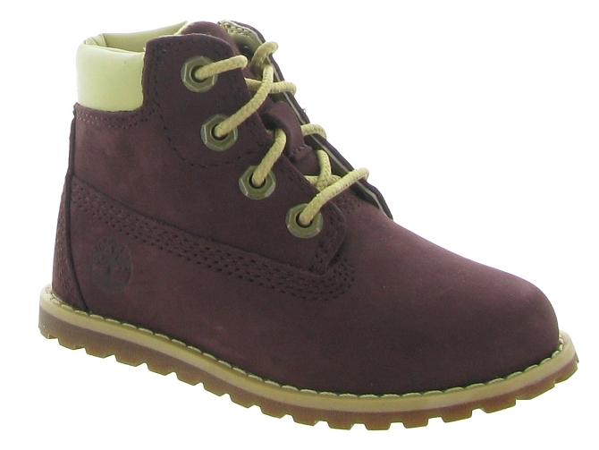 chaussures bebe du 18 au 27 -  - bebe mixte - Cuir - Bordeaux - Timberland