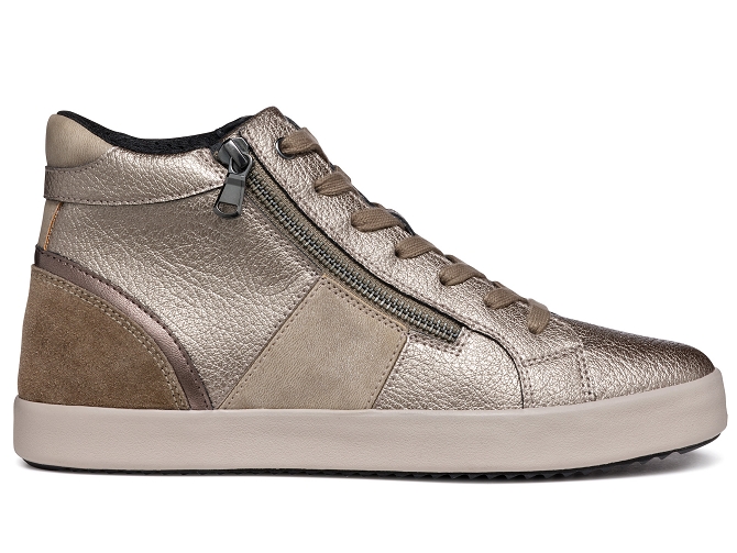 baskets et sneakers - Montante - femme - Synthétique - Bronze - Geox5604103_2