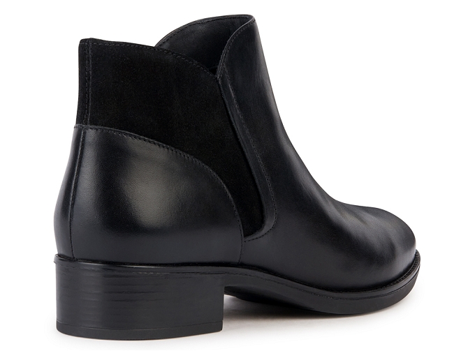 bottines et boots - Classique & Chic - femme - Cuir - Noir - Geox5605301_5