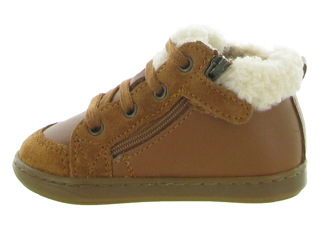 chaussures bebe du 18 au 27 -  - bebe garcon - Cuir - Marron - Shoo pom5607601_4