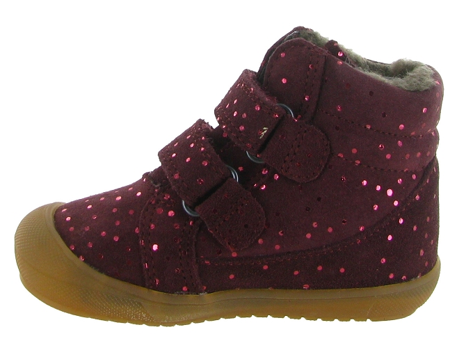 apres ski bottes fourrees - Bottes fourrées - bebe fille - Cuir - Bordeaux - Froddo5609703_4